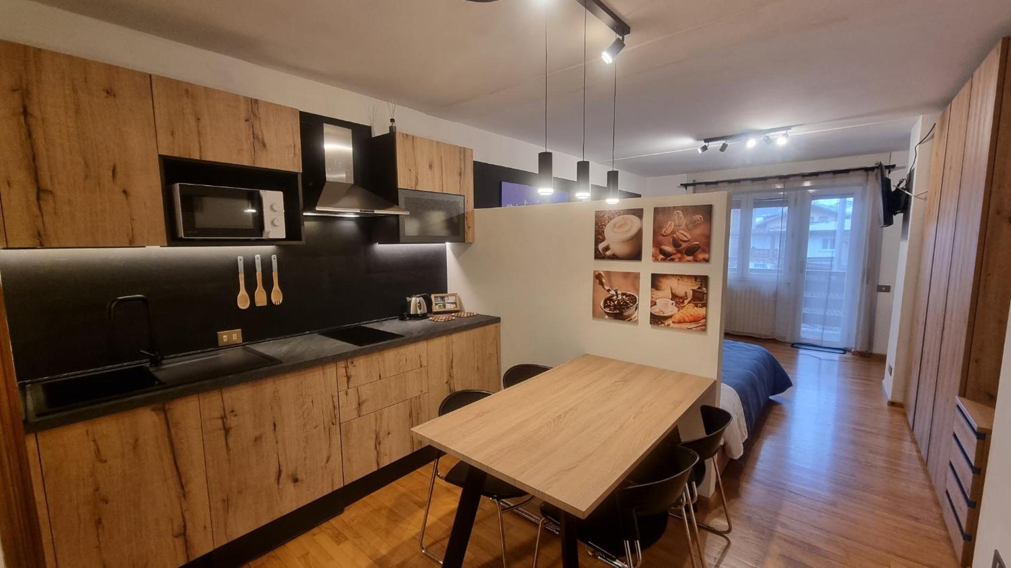 Studio Apartment Ariston In Centro A Cortina Cortina d'Ampezzo Bagian luar foto